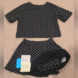 GAP Black and White Polka Dot Ensemble
